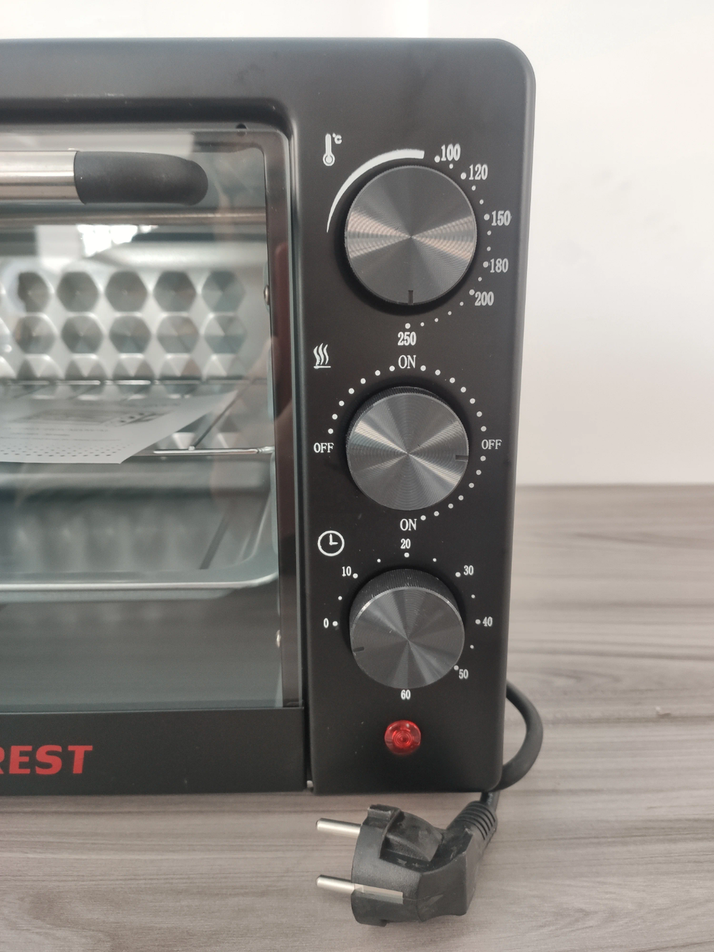 Mini four électrique silver Crest 25L