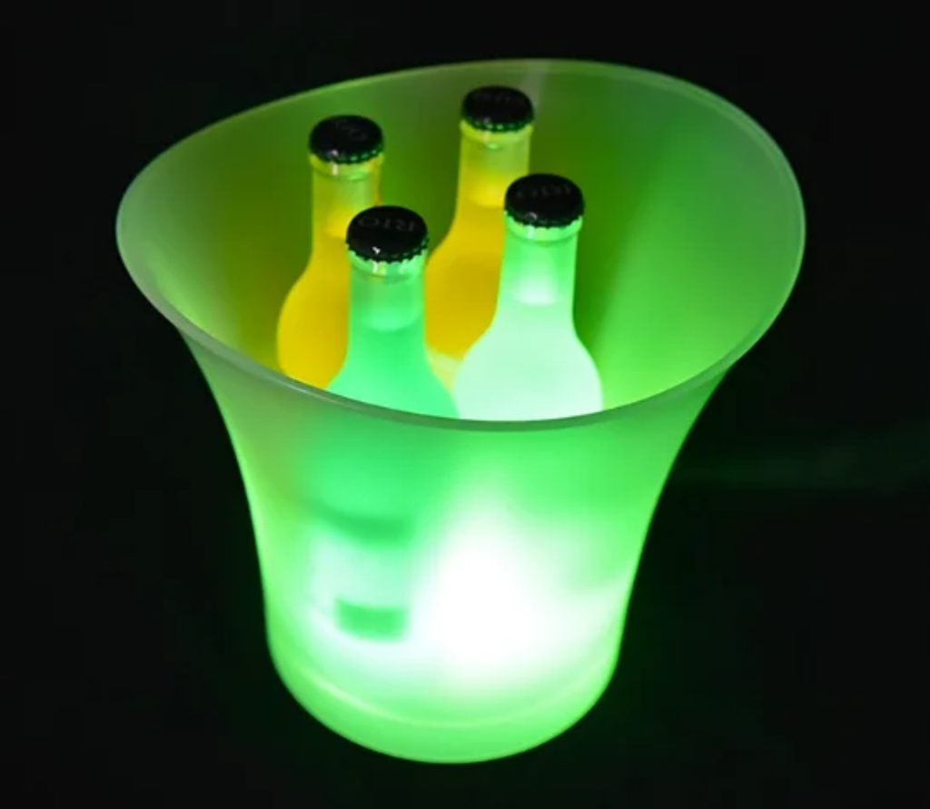 🧊🎶 SEAU À GLACE LED 7L AVEC HAUT-PARLEUR BLUETOOTH  rechargeable 🎶🧊