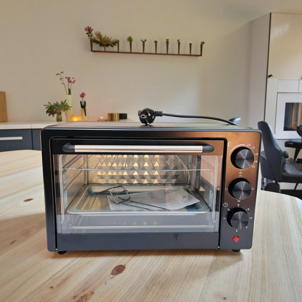 Mini four électrique silver Crest 25L