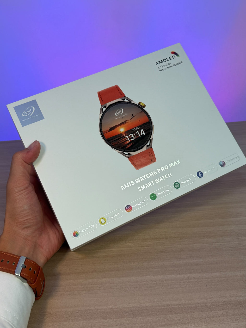 Amis Watch AMOLED 6 Pro Max