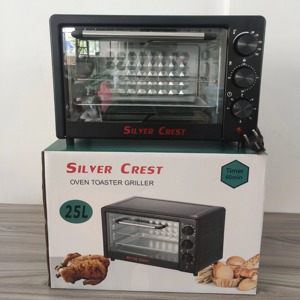 Mini four électrique silver Crest 25L