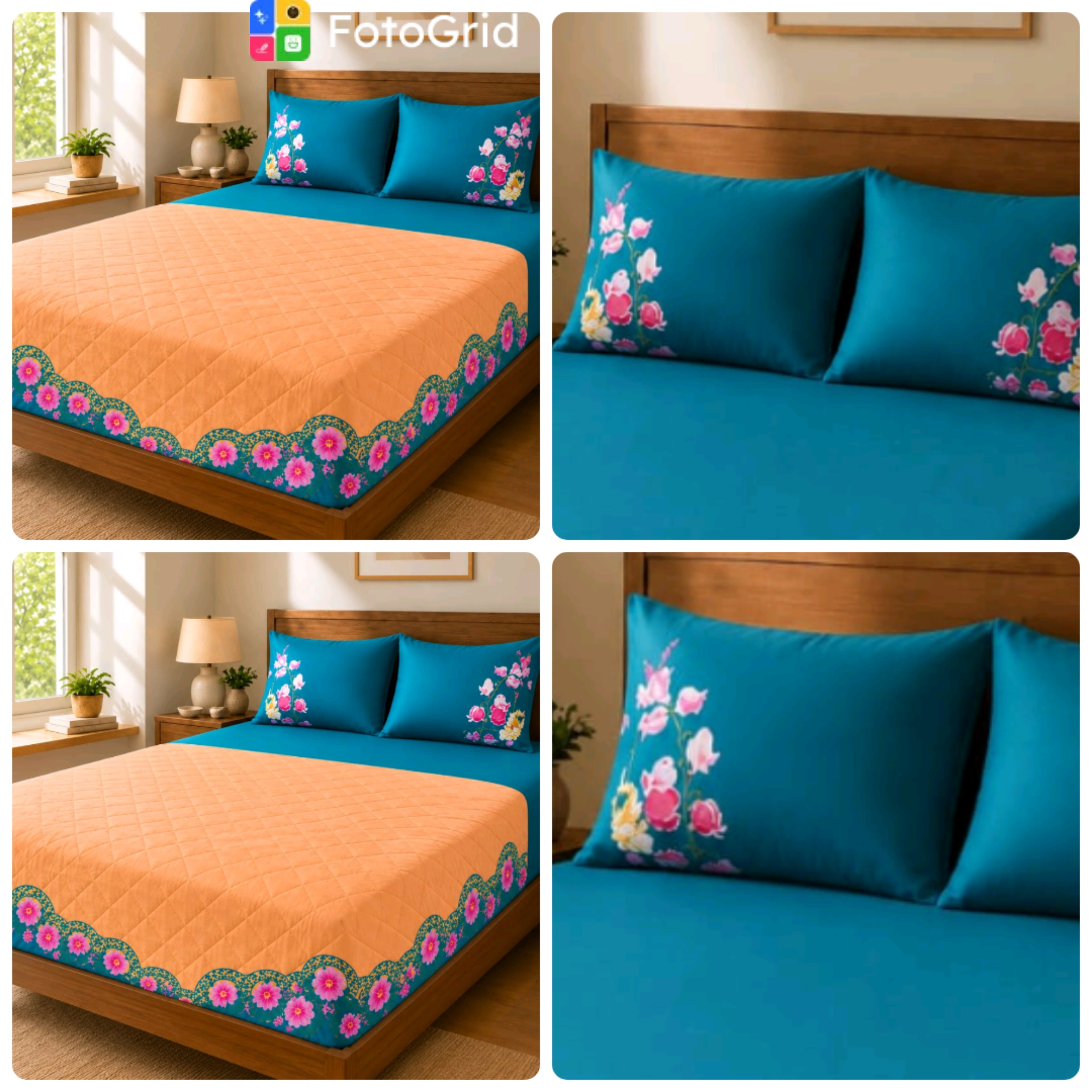 Drap housse imperméable avec 2 taies d'oreiller