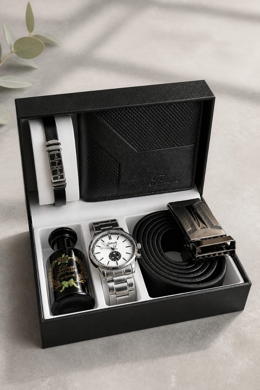 🎁 OFFRE SPÉCIALE HOMME ÉLÉGANT – UN COFFRET COMPLET POUR FAIRE LA DIFFÉRENCE ! ⌚✨