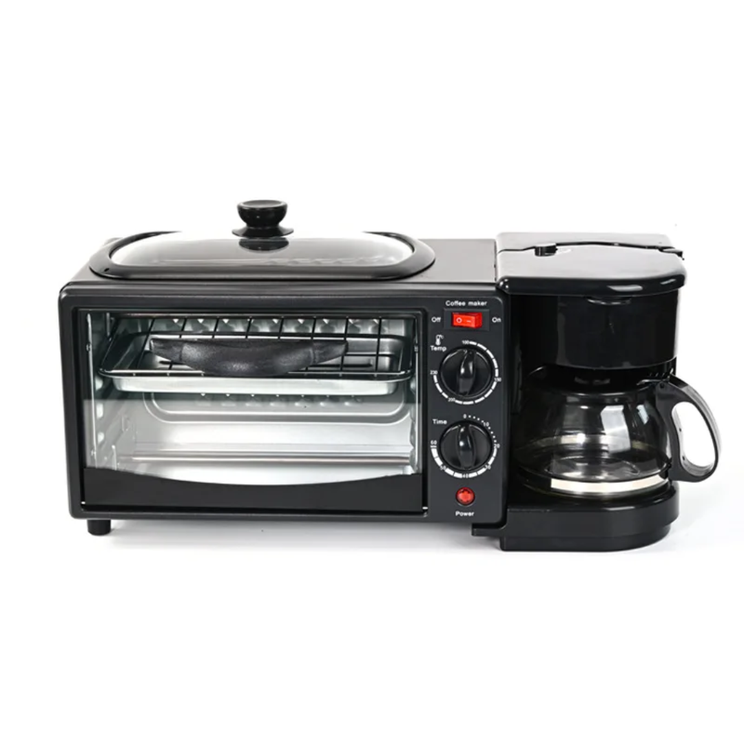 Mini four 3en1 avec cafetière