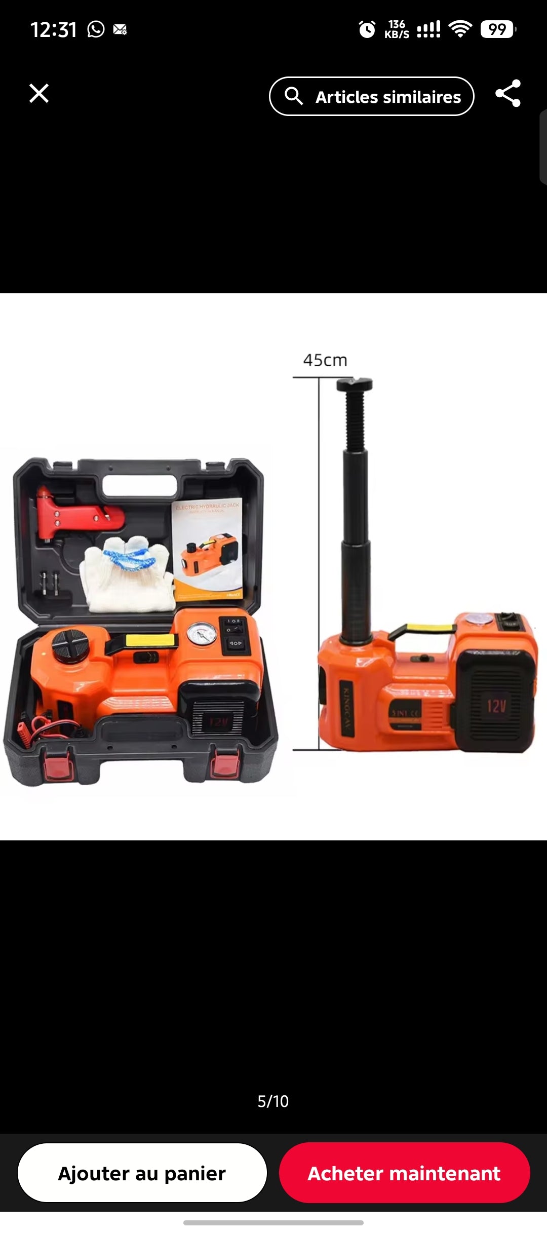 KIT DE DÉPANNAGE AUTOMOBILE 12V ! 🧰🚗