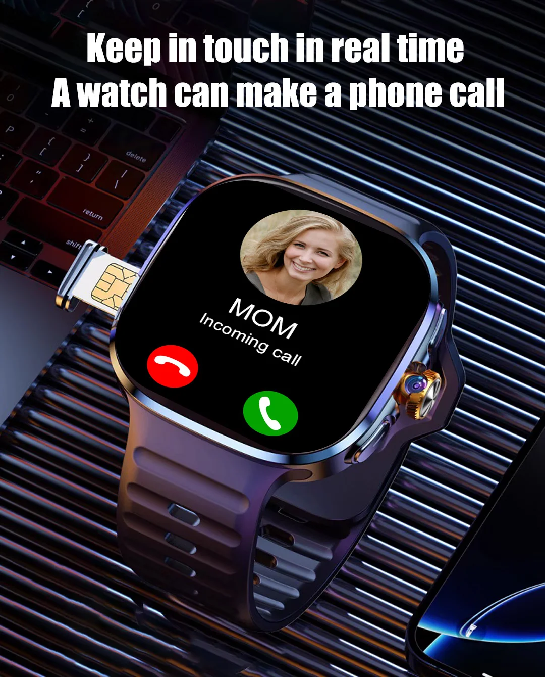 WATCH 5G, WIFI, SIM, ÉLÉGANCE