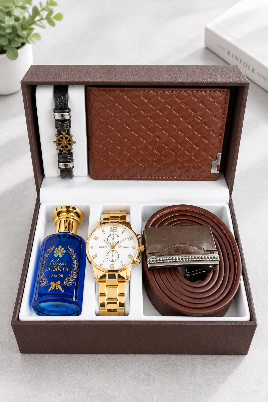 🎁 OFFRE SPÉCIALE HOMME ÉLÉGANT – UN COFFRET COMPLET POUR FAIRE LA DIFFÉRENCE ! ⌚✨