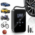 Compresseur d'air électrique numérique rechargeable avec Power bank et lampe torche