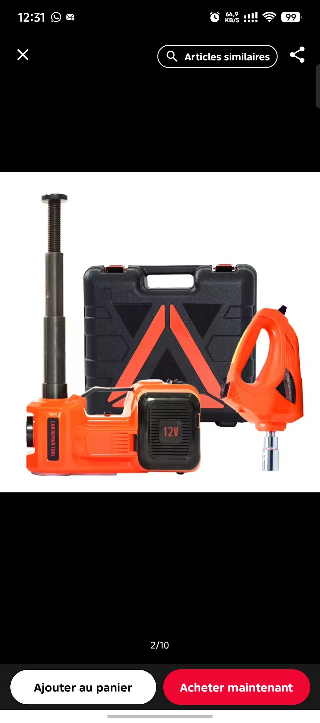 KIT DE DÉPANNAGE AUTOMOBILE 12V ! 🧰🚗