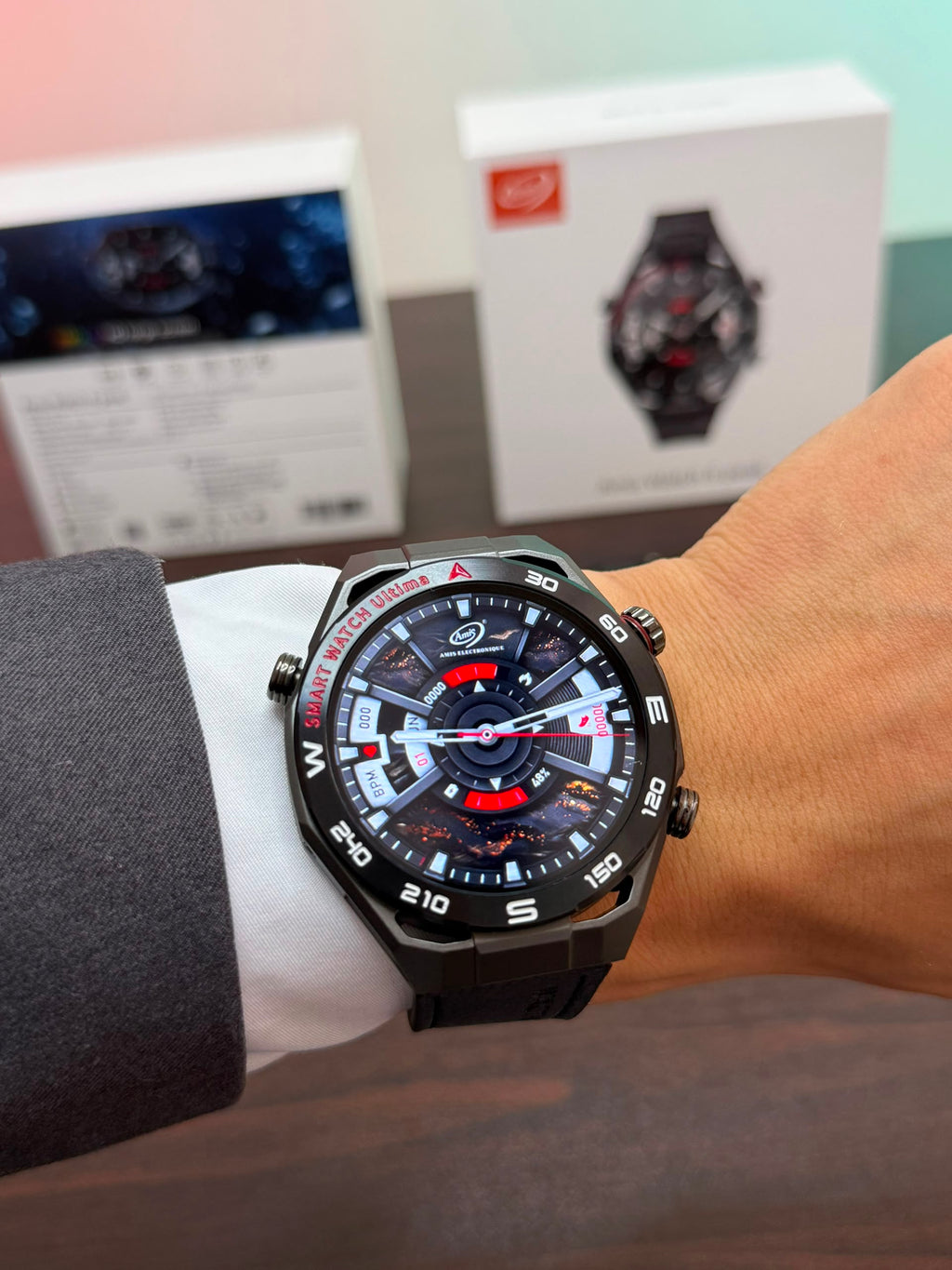 Watch AMOLED 6 PEAK, élégance et technologie à votre poigné
