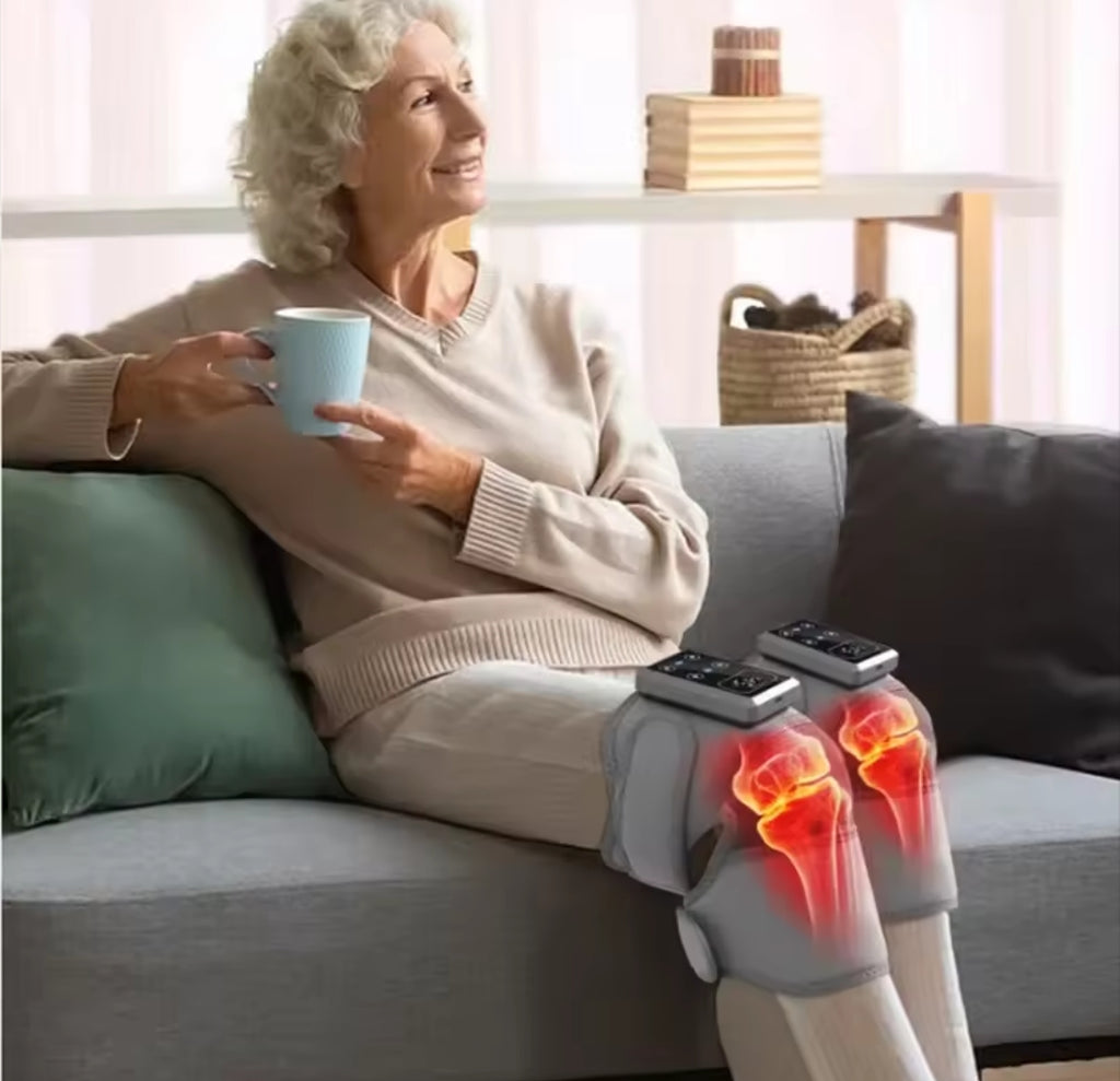 Genouillère chauffante électrique rechargeable