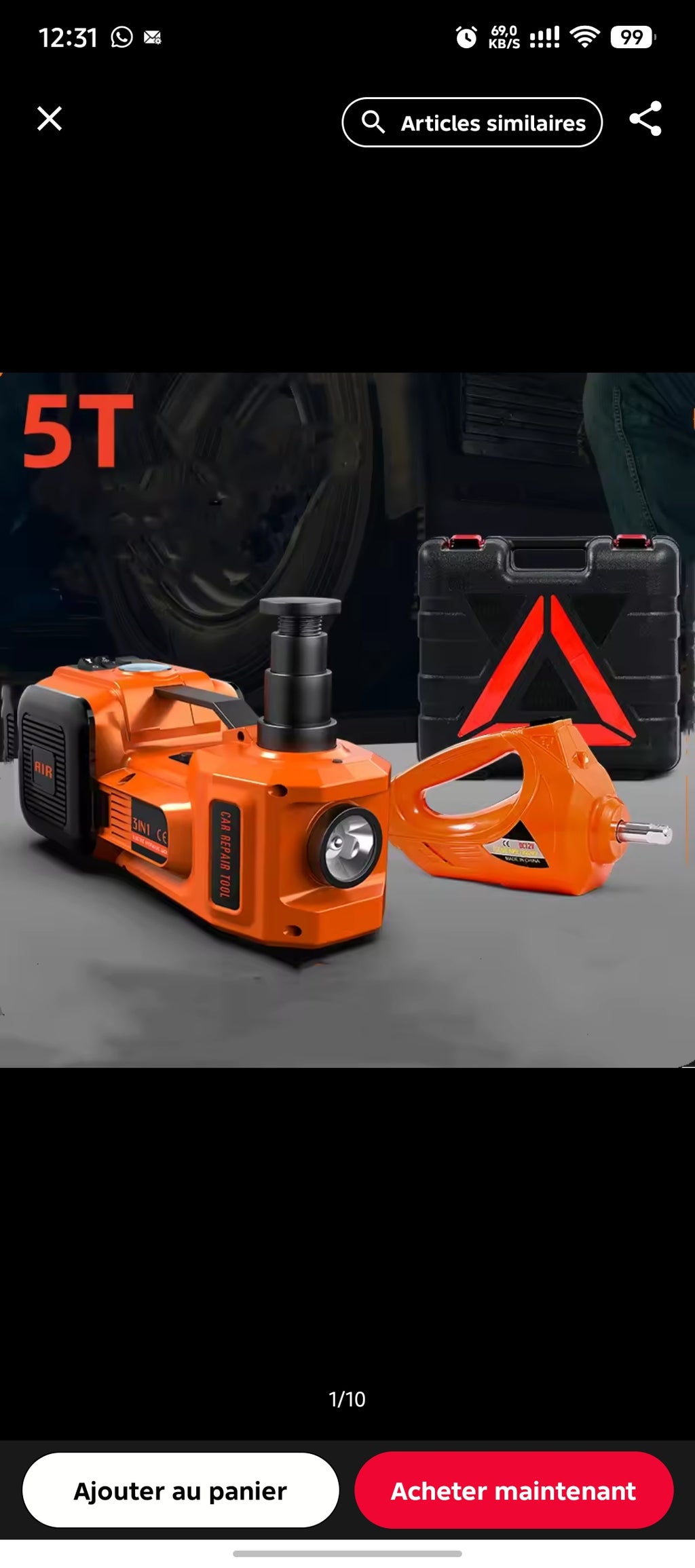 KIT DE DÉPANNAGE AUTOMOBILE 12V ! 🧰🚗