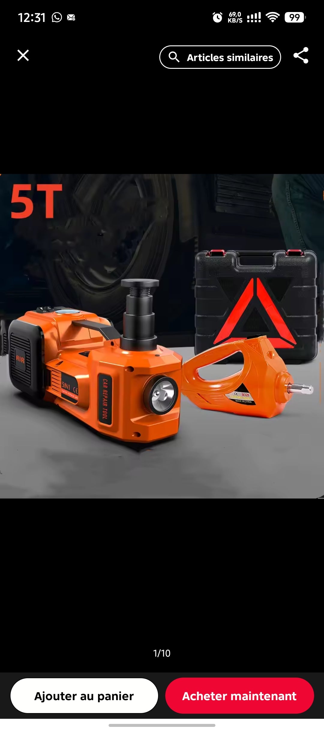 KIT DE DÉPANNAGE AUTOMOBILE 12V ! 🧰🚗
