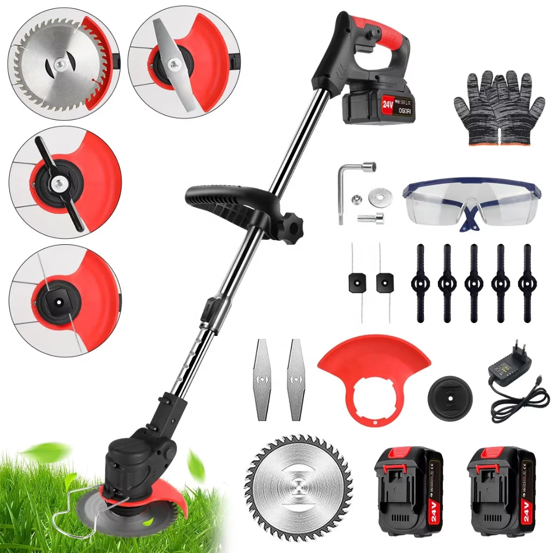 🌿⚡ DÉBROUSSAILLEUSE MULTIFONCTION SANS FIL ! ⚡🌿
Entretenez facilement votre jardin et vos espaces verts grâce à cette débroussailleuse rechargeable, légère et polyvalente. Avec ses différents accessoires de coupe, elle s’adapte à plusieurs travaux : her