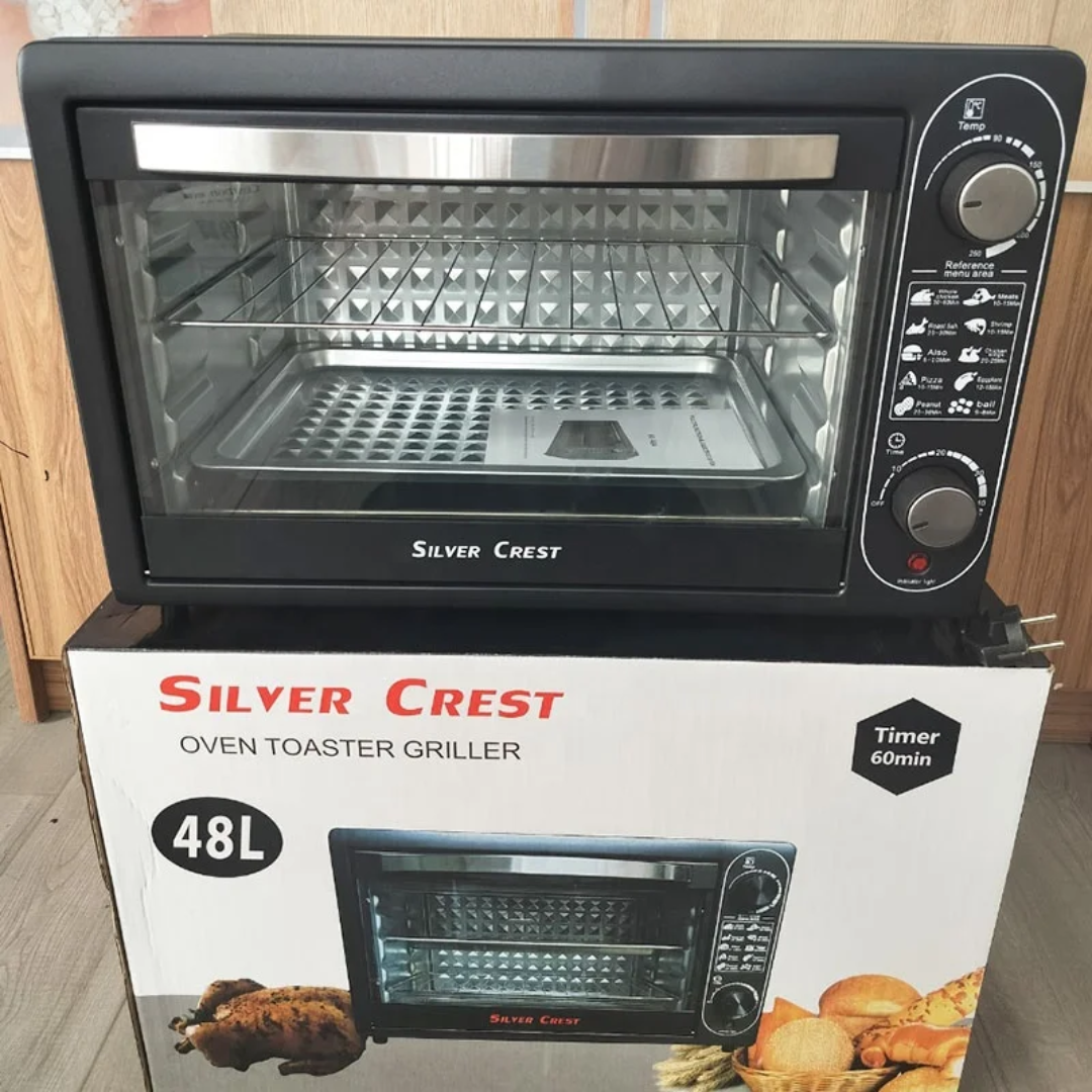 🔥 MINI FOUR SILVER CREST 48L — CUISINEZ COMME UN CHEF ! 🔥