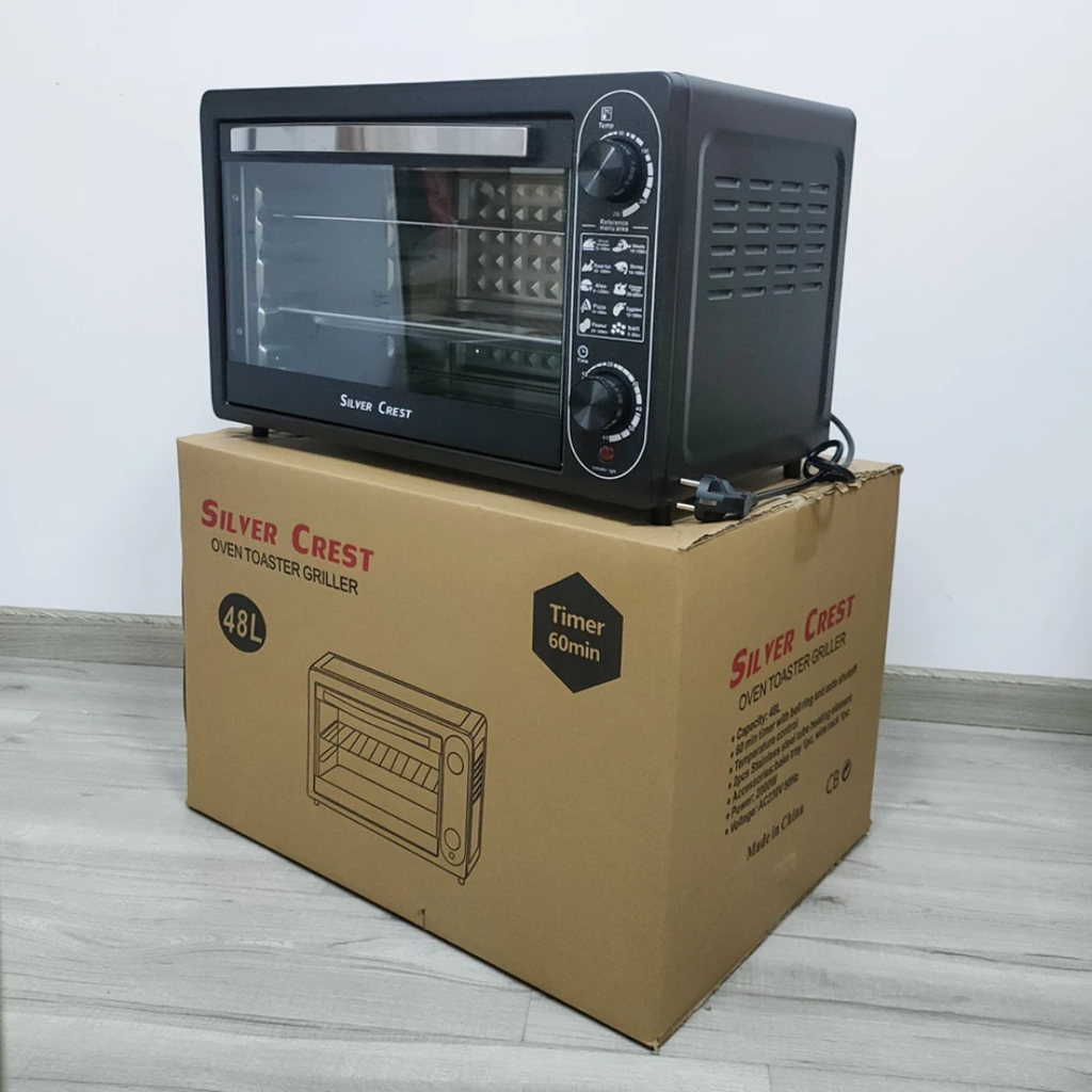 🔥 MINI FOUR SILVER CREST 48L — CUISINEZ COMME UN CHEF ! 🔥